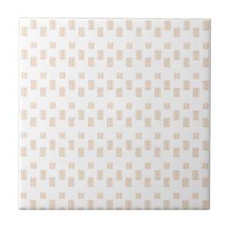 Klassisk modern keramisk beige och vit fyrkantig k kakelplatta
