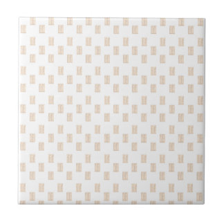 Klassisk modern keramisk beige och vit fyrkantig k kakelplatta
