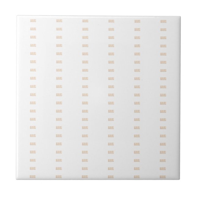 Klassisk modern keramisk beige och vit fyrkantig k kakelplatta (Framsidan)