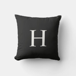 Klassisk Modern Monogram Kudde