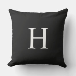 Klassisk Modern Monogram Kudde