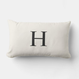 Klassisk Modern Monogram Lumbarkudde