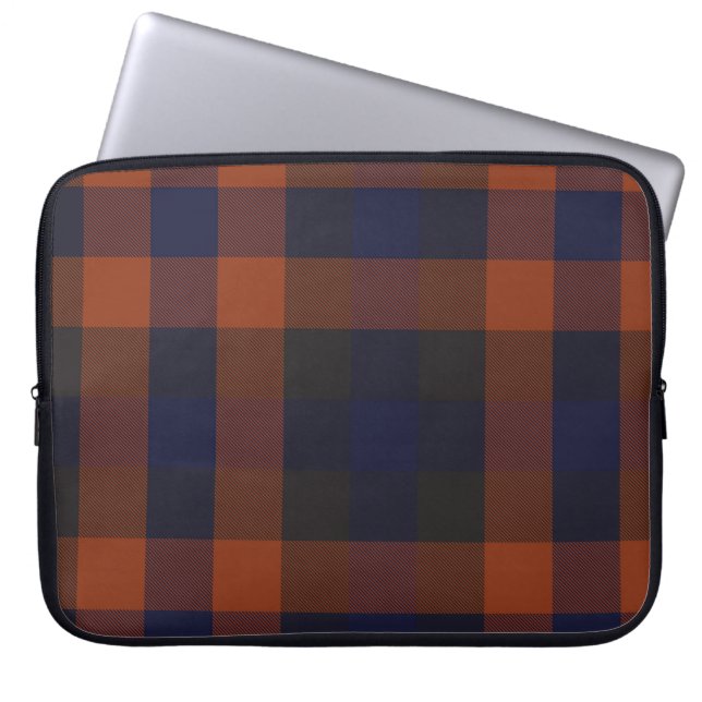 Klassisk modern Play Tartan Seamless Mönster. appa Laptop Fodral (Framsidan)