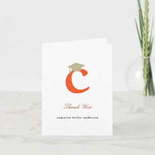 Klassisk monogram C-Studentmössa, foto Modern Tack Kort