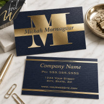 Klassisk Monogram Exekutiv