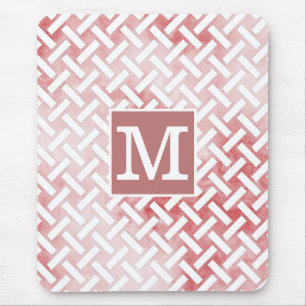 Klassisk monogram Smokey Red Loose Weave II Musmatta