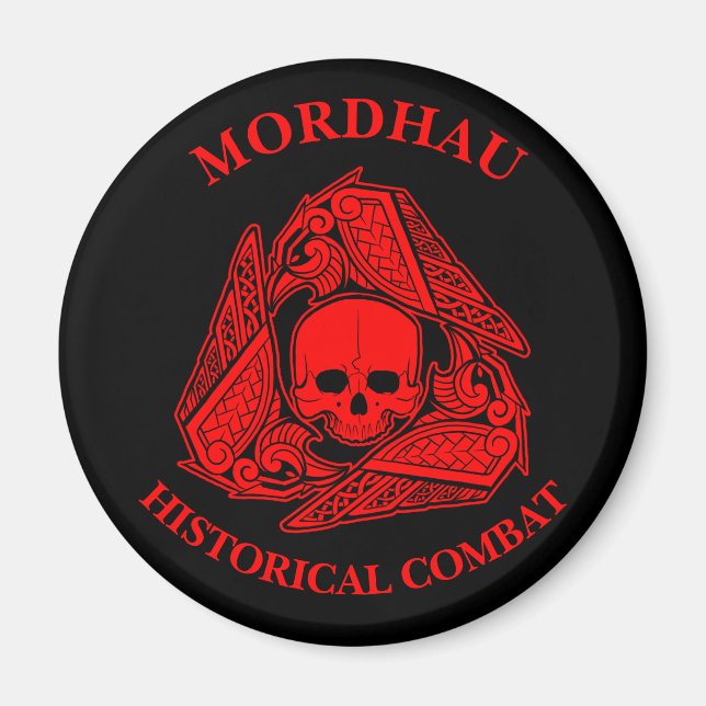 Klassisk Mordhau Logotyp Magnet (Framsidan)