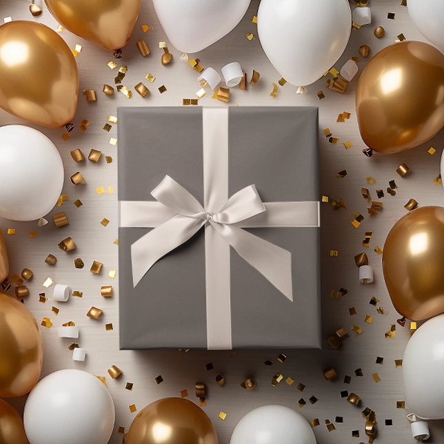 Klassisk Mörk av batch Taupe Beige Wrapping Papper Presentpapper (Skapare uppladdad)