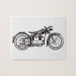 Klassisk motorcykel III Pussel
