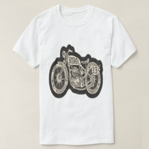 Klassisk motorcykel PETROL 13 T Shirt