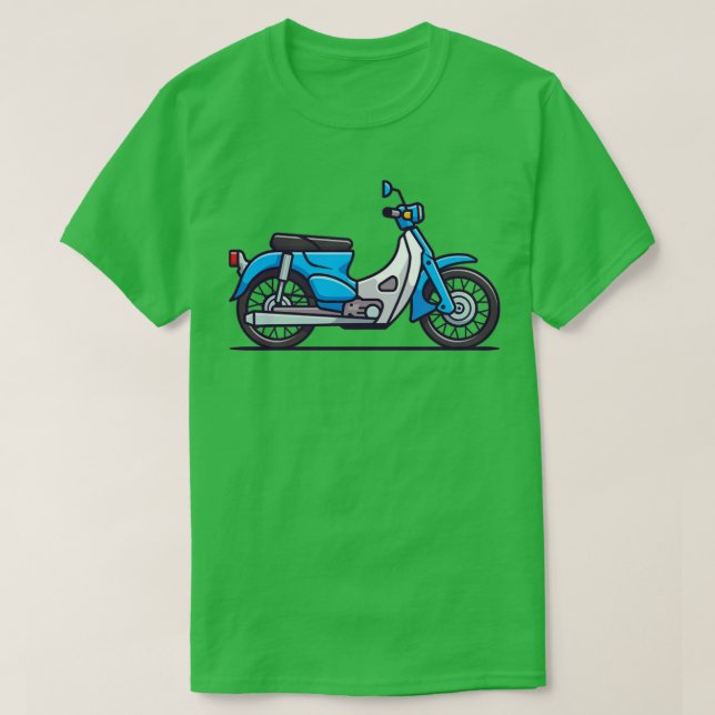 Klassisk motorcykel t shirt (Design framsida)