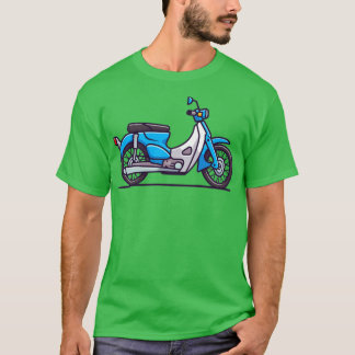 Klassisk motorcykel t shirt