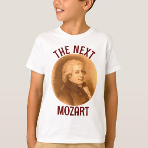 Klassisk Mozart Cute Modern Music Älskare T-Shirt