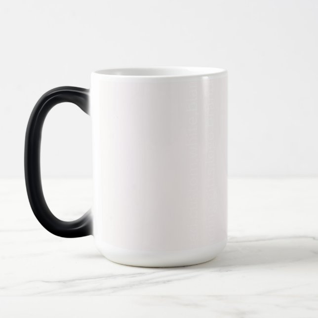 Klassisk mugg, 0,44 l magisk mugg (Vänster)