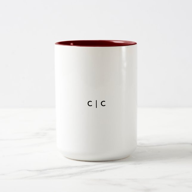 Klassisk mugg, 0,44 l Två-Tonad mugg (Center)