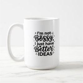 Klassisk mugg 15 oz - Bossy Brew Kaffeälskare