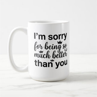 Klassisk mugg 15 oz - Kaffe och sarkasm förena