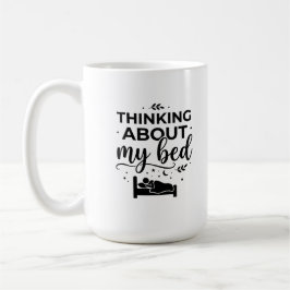 Klassisk mugg 15 oz Tänk på det Morgon