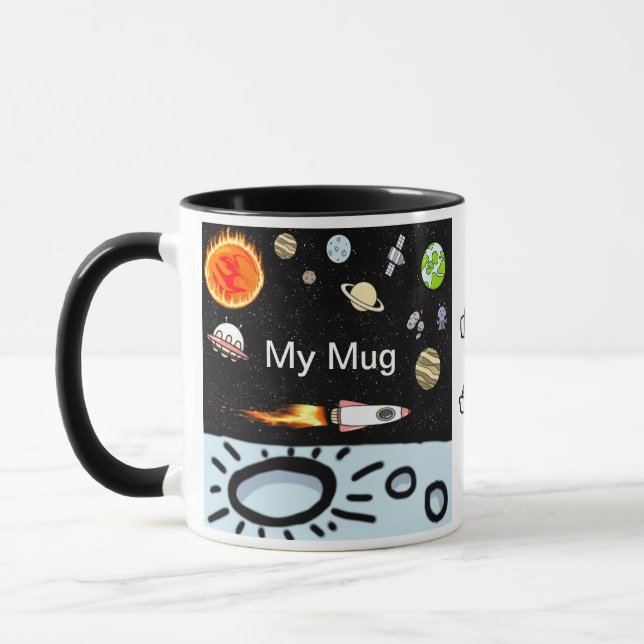 Klassisk mugg, 325 ml mugg (Vänster)