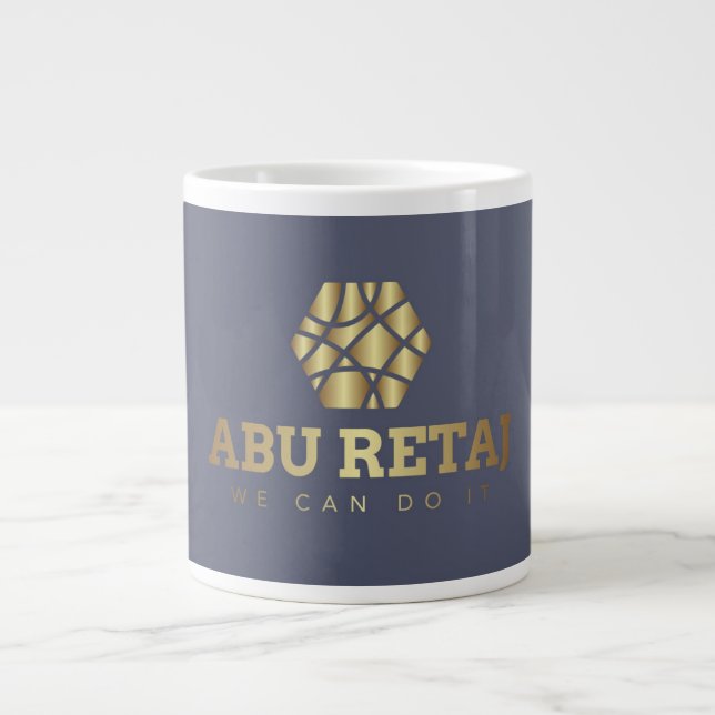 Klassisk mugg, 330 ml jumbo mugg (Framsidan)