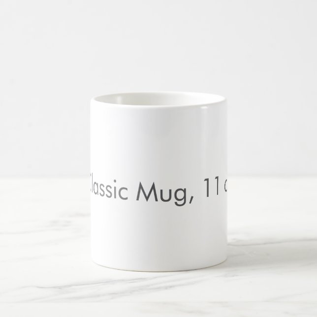 Klassisk mugg, 330 ml kaffemugg (Center)