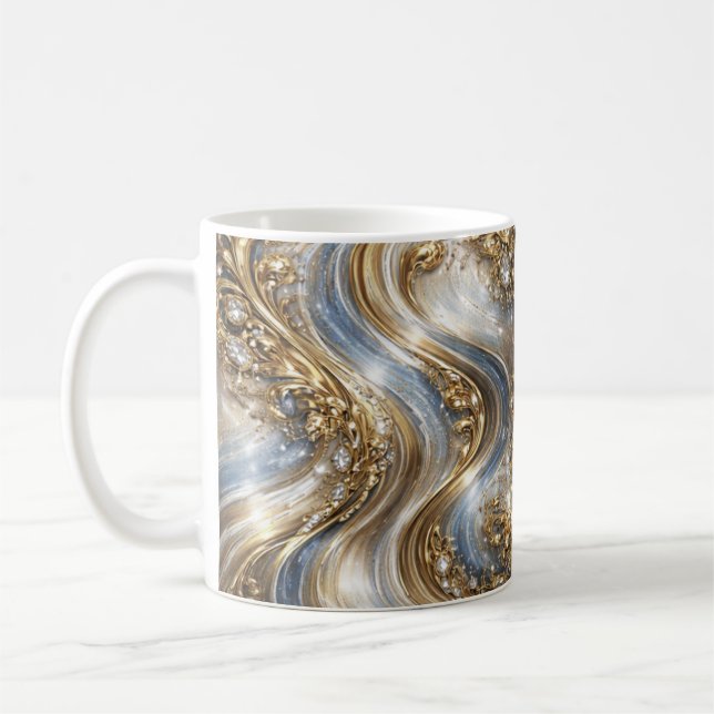 Klassisk mugg, 330 ml kaffemugg (Vänster)