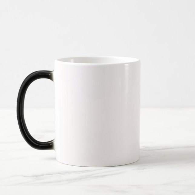 Klassisk mugg, 330 ml magisk mugg (Vänster)