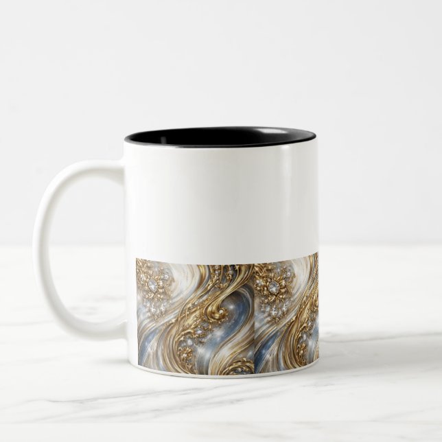 Klassisk mugg, 330 ml Två-Tonad mugg (Vänster)