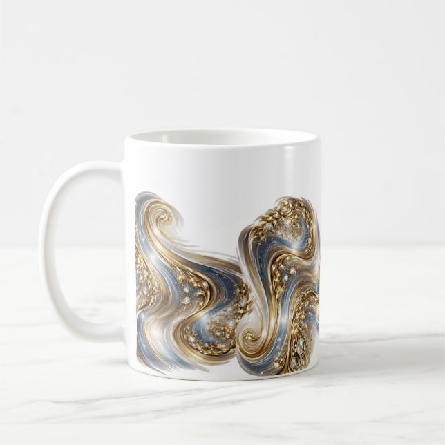 Klassisk mugg, 3,3 dl kaffemugg (Vänster)