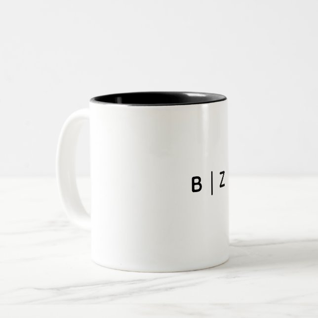Klassisk mugg, 3,3 dl Två-Tonad mugg (Framsida vänster)