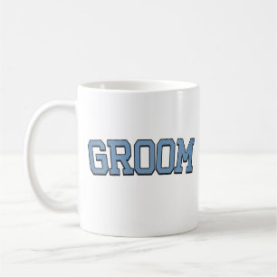Klassisk Mugg Brudgum Bröllop Sängkammargilde Pres
