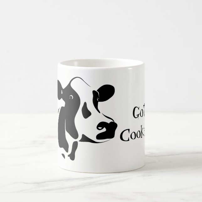 Klassisk Mugg-Cow,Har cookies Kaffemugg (Center)