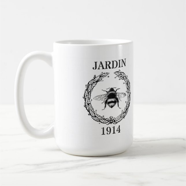 Klassisk Mugg, europeisk "gammal värld", Bee Kaffemugg (Vänster)