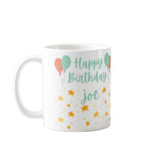 Klassisk mugg glad födelsedag joe