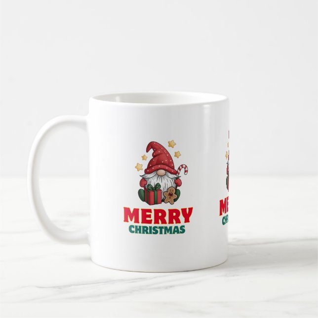 Klassisk mugg, God Jul-mugg Kaffemugg (Vänster)
