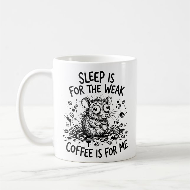 Klassisk mugg - Kaffepaus för sömnberövade (Vänster)