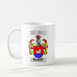 Klassisk mugg Martin efternamn och sköld