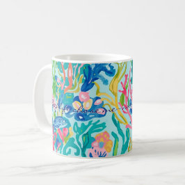 Klassisk mugg med stilren grafik