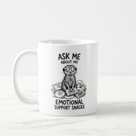 Klassisk mugg Moody Meerkat Humor Citat