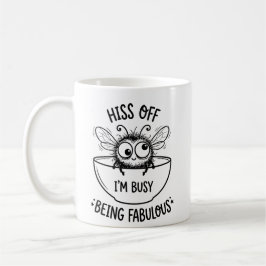 Klassisk mugg | Rolig Hiss-pun konstnärlig design