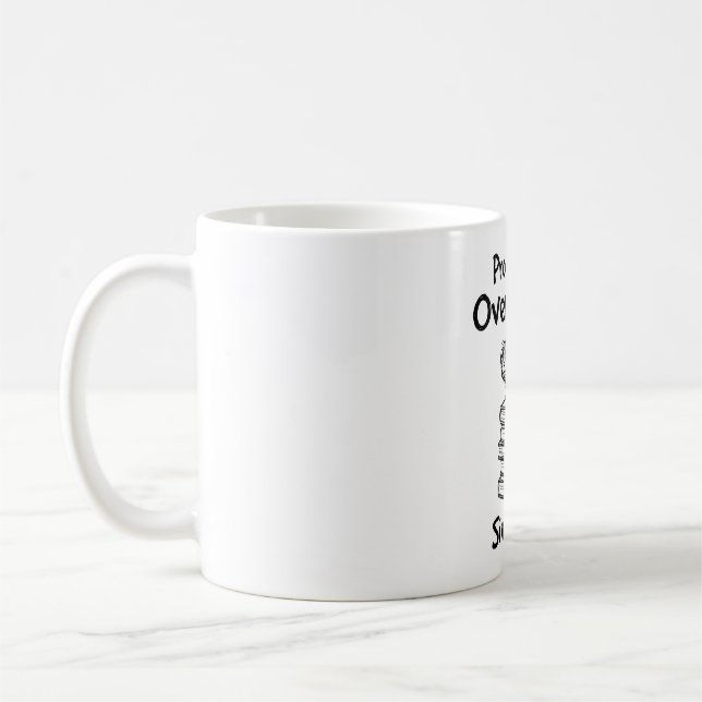 Klassisk mugg Roligt kameleontitat Brevvän (Vänster)