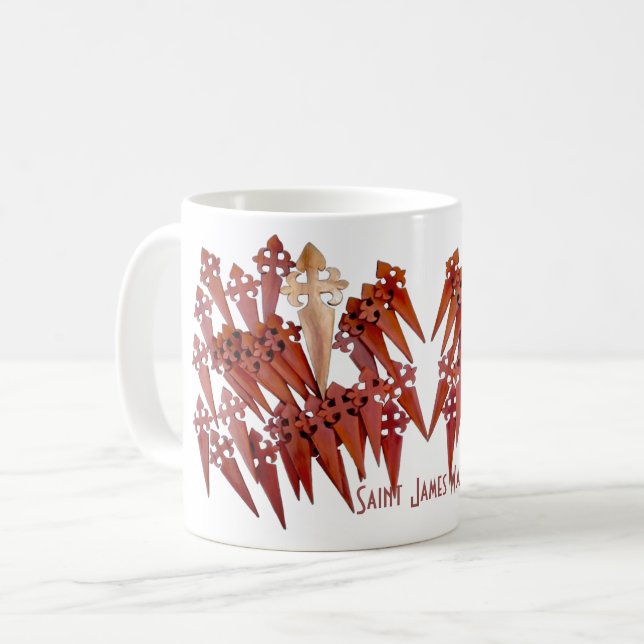 Klassisk Mugg Saint James Way (Framsida vänster)