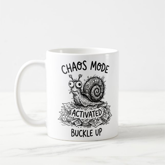 Klassisk mugg - Snarkig morgonkaffe för långsam sn (Vänster)