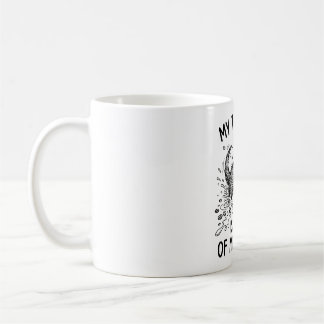 Klassisk mugg: Splashy Otter Therapy Morgonkaffe Kaffemugg
