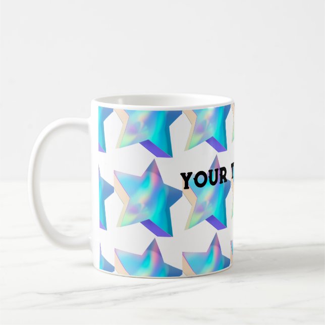 Klassisk Mugg Text Stjärnbild Tekopp Kaffe Koppar (Vänster)