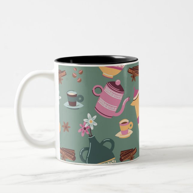 Klassisk muggdesign  Två-Tonad mugg (Vänster)