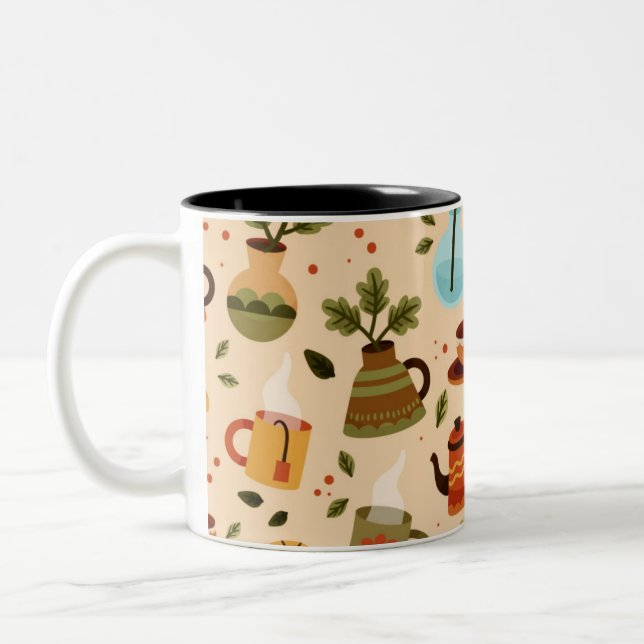Klassisk muggdesign  Två-Tonad mugg (Vänster)