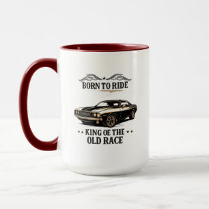 Klassisk Muscle Car Kombinationsmugg Mugg