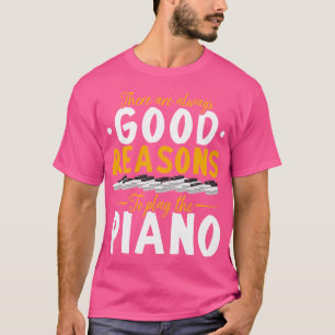 Klassisk Musik Pianist Musiker Piano Keyboard Fu T Shirt