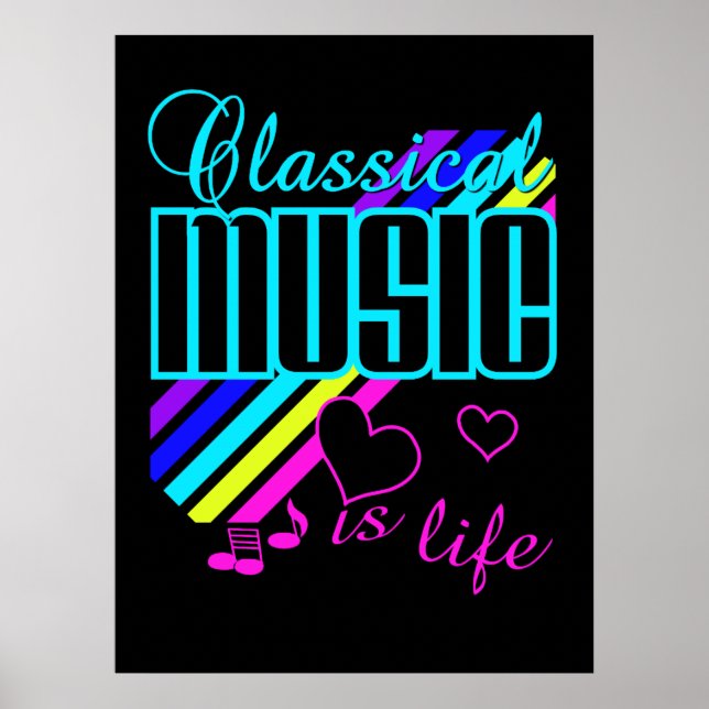 Klassisk musik poster (Framsidan)